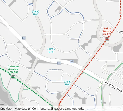 Map of the area around Blk 176 Bt Batok West Ave 8 in Bukit Batok, showing 400 m and 1 km rings and 3 primary schools within 1 km