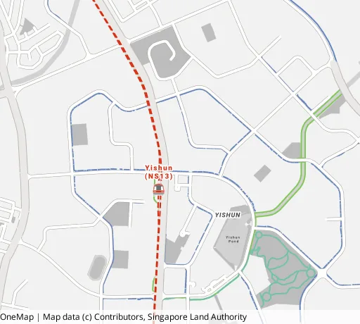 Map of the area around Blk 205 Yishun St 21 in Yishun, showing 400 m and 1 km rings and 6 primary schools within 1 km
