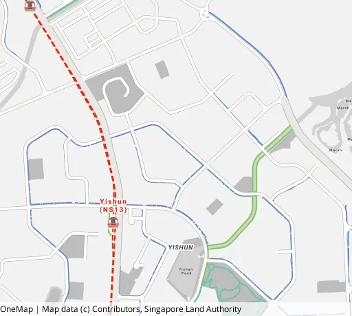 Map of the area around Blk 237 Yishun Ring Rd in Yishun, showing 400 m and 1 km rings and 5 primary schools within 1 km