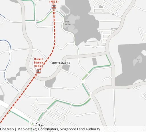 Map of the area around Blk 238 Bt Batok East Ave 5 in Bukit Batok, showing 400 m and 1 km rings and 3 primary schools within 1 km
