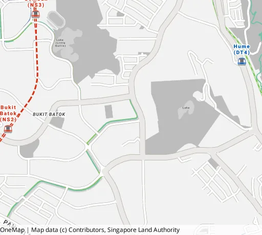 Map of the area around Blk 265 Bt Batok East Ave 4 in Bukit Batok, showing 400 m and 1 km rings and 3 primary schools within 1 km
