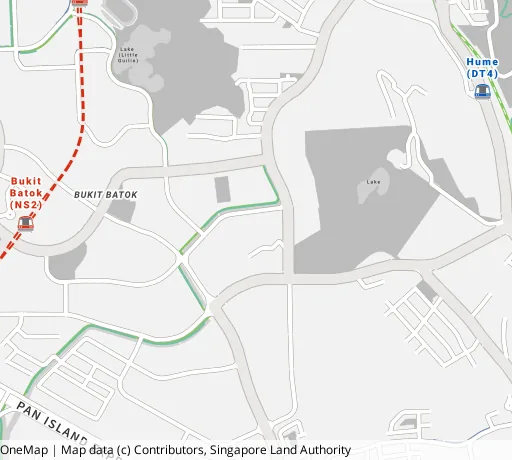 Map of the area around Blk 269 Bt Batok East Ave 4 in Bukit Batok, showing 400 m and 1 km rings and 3 primary schools within 1 km