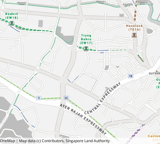 Map of the area around Blk 26A Jln Membina in Bukit Merah, showing 400 m and 1 km rings and 4 primary schools within 1 km