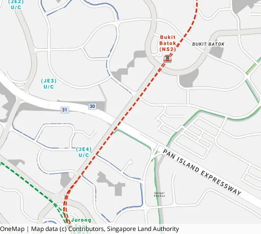Map of the area around Blk 296A Bt Batok St 22 in Bukit Batok, showing 400 m and 1 km rings and 3 primary schools within 1 km