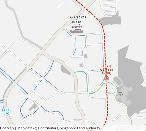 Map of the area around Blk 316 Bt Batok St 32 in Bukit Batok, showing 400 m and 1 km rings and 2 primary schools within 1 km