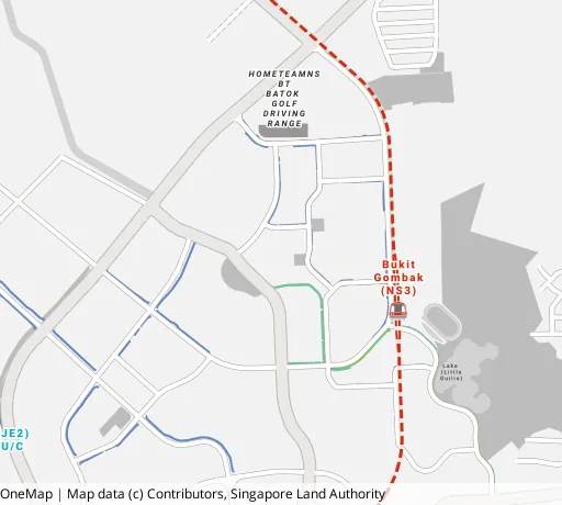 Map of the area around Blk 318 Bt Batok St 32 in Bukit Batok, showing 400 m and 1 km rings and 2 primary schools within 1 km