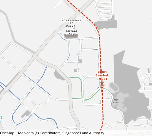 Map of the area around Blk 323 Bt Batok St 33 in Bukit Batok, showing 400 m and 1 km rings and 2 primary schools within 1 km