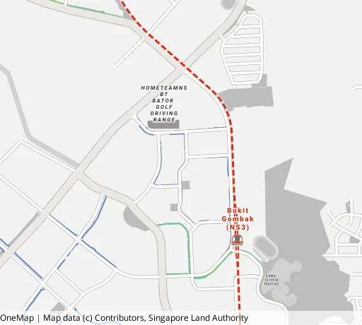 Map of the area around Blk 330 Bt Batok St 33 in Bukit Batok, showing 400 m and 1 km rings and 2 primary schools within 1 km