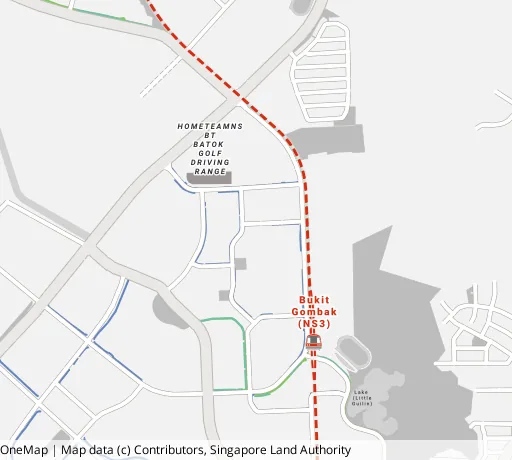 Map of the area around Blk 337 Bt Batok St 34 in Bukit Batok, showing 400 m and 1 km rings and 2 primary schools within 1 km