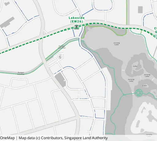 Map of the area around Blk 339B Kang Ching Rd in Jurong West, showing 400 m and 1 km rings and 2 primary schools within 1 km