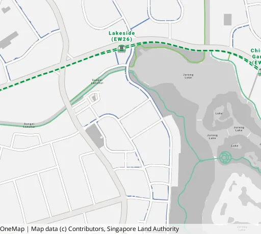 Map of the area around Blk 339C Kang Ching Rd in Jurong West, showing 400 m and 1 km rings and 2 primary schools within 1 km