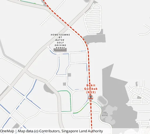 Map of the area around Blk 340 Bt Batok St 34 in Bukit Batok, showing 400 m and 1 km rings and 2 primary schools within 1 km
