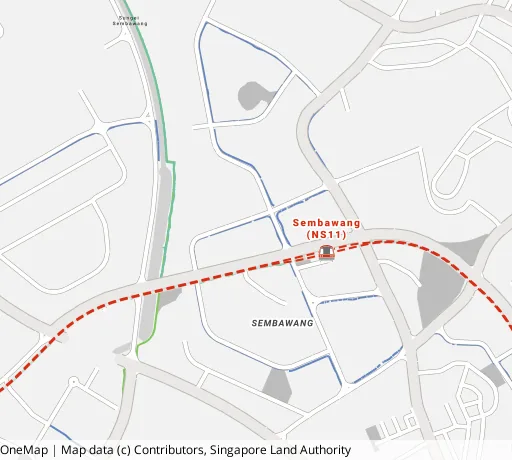 Map of the area around Blk 357A Admiralty Dr in Sembawang, showing 400 m and 1 km rings and 5 primary schools within 1 km