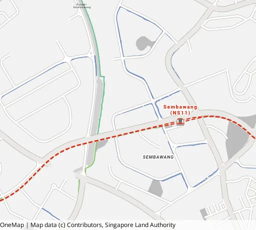 Map of the area around Blk 359A Admiralty Dr in Sembawang, showing 400 m and 1 km rings and 5 primary schools within 1 km