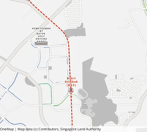 Map of the area around Blk 383 Bt Batok West Ave 5 in Bukit Batok, showing 400 m and 1 km rings and 3 primary schools within 1 km