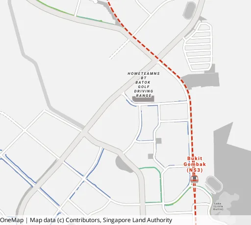 Map of the area around Blk 409 Bt Batok West Ave 4 in Bukit Batok, showing 400 m and 1 km rings and 2 primary schools within 1 km