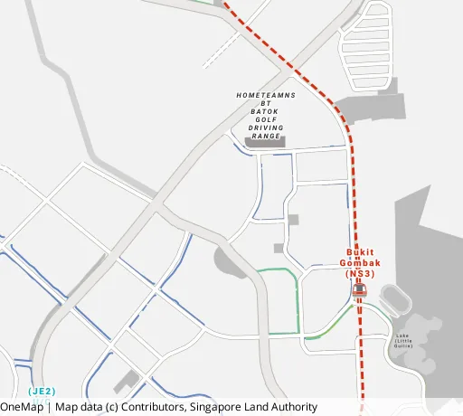 Map of the area around Blk 420 Bt Batok West Ave 2 in Bukit Batok, showing 400 m and 1 km rings and 2 primary schools within 1 km