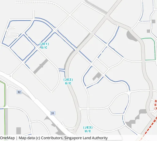 Map of the area around Blk 440B Bt Batok West Ave 8 in Bukit Batok, showing 400 m and 1 km rings and 3 primary schools within 1 km