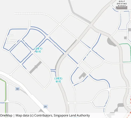 Map of the area around Blk 442C Bt Batok West Ave 8 in Bukit Batok, showing 400 m and 1 km rings and 2 primary schools within 1 km