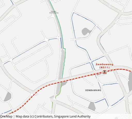 Map of the area around Blk 467B Admiralty Dr in Sembawang, showing 400 m and 1 km rings and 4 primary schools within 1 km