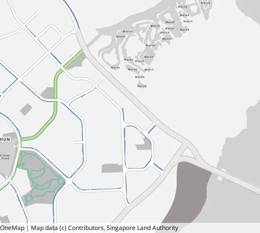 Map of the area around Blk 479B Yishun St 42 in Yishun, showing 400 m and 1 km rings and 2 primary schools within 1 km
