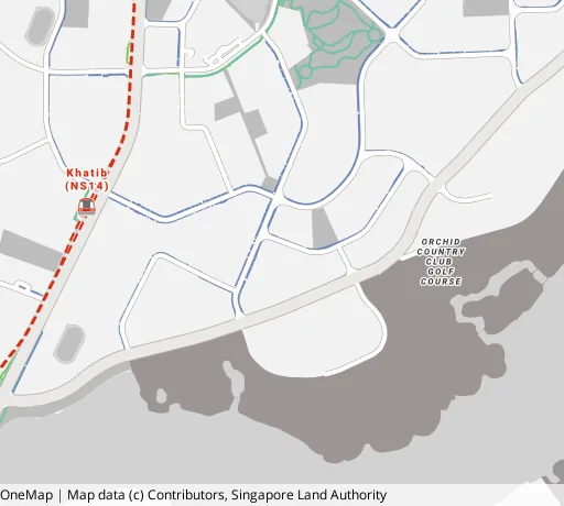 Map of the area around Blk 506B Yishun Ave 4 in Yishun, showing 400 m and 1 km rings and 2 primary schools within 1 km
