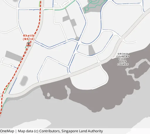 Map of the area around Blk 508B Yishun Ave 4 in Yishun, showing 400 m and 1 km rings and 2 primary schools within 1 km