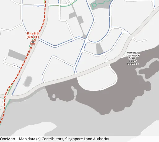 Map of the area around Blk 509A Yishun Ave 4 in Yishun, showing 400 m and 1 km rings and 2 primary schools within 1 km
