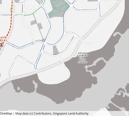 Map of the area around Blk 513C Yishun St 51 in Yishun, showing 400 m and 1 km rings and 2 primary schools within 1 km