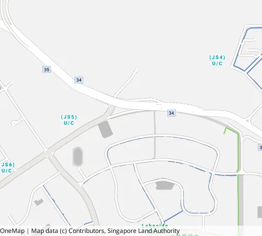 Map of the area around Blk 559 Jurong West St 42 in Jurong West, showing 400 m and 1 km rings and 2 primary schools within 1 km