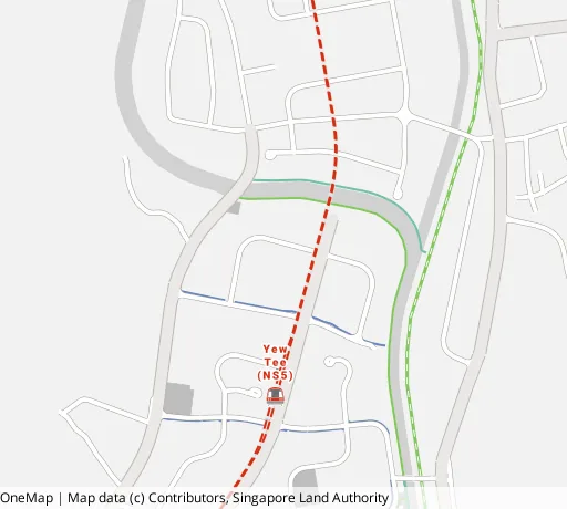 Map of the area around Blk 670 Choa Chu Kang Cres in Choa Chu Kang, showing 400 m and 1 km rings and 2 primary schools within 1 km