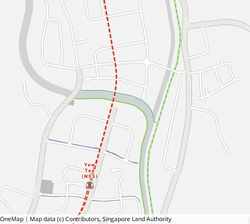 Map of the area around Blk 688A Choa Chu Kang Dr in Choa Chu Kang, showing 400 m and 1 km rings and 2 primary schools within 1 km