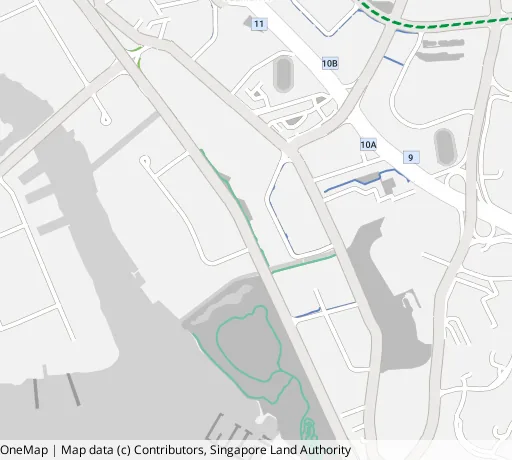 Map of the area around Blk 715 Clementi West St 2 in Clementi, showing 400 m and 1 km rings and 2 hawker centres within 1 km