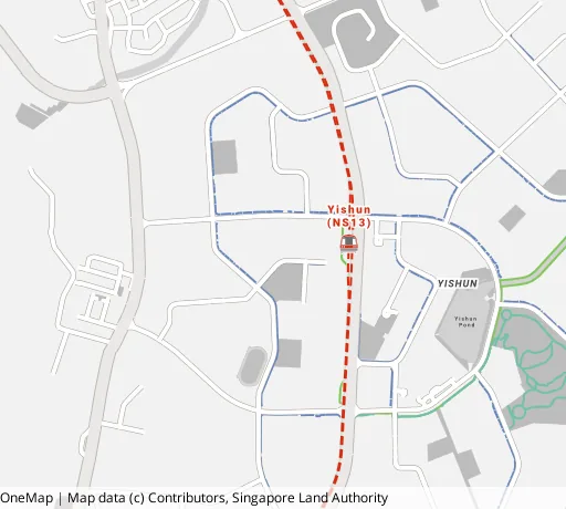 Map of the area around Blk 737 Yishun St 72 in Yishun, showing 400 m and 1 km rings and 4 primary schools within 1 km