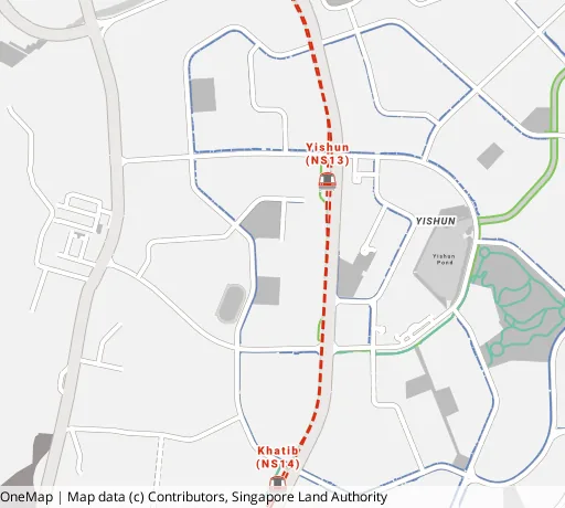 Map of the area around Blk 756 Yishun St 72 in Yishun, showing 400 m and 1 km rings and 4 primary schools within 1 km