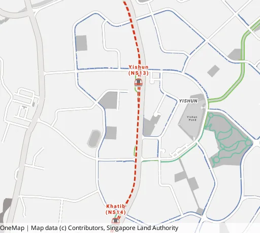 Map of the area around Blk 757 Yishun St 72 in Yishun, showing 400 m and 1 km rings and 5 primary schools within 1 km