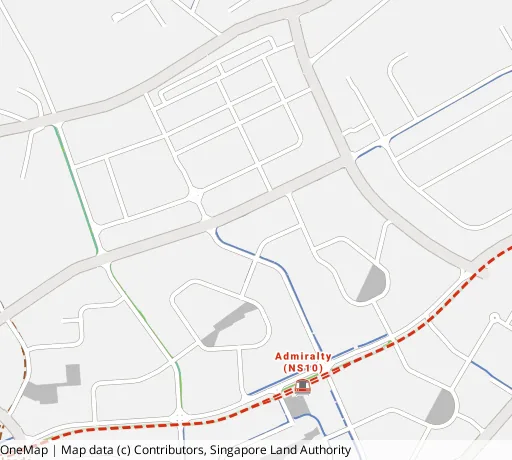 Map of the area around Blk 769 Woodlands Dr 60 in Woodlands, showing 400 m and 1 km rings and 3 primary schools within 1 km