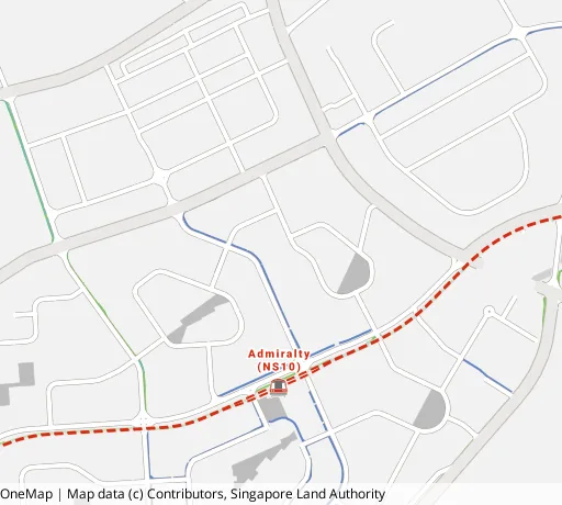 Map of the area around Blk 786C Woodlands Dr 60 in Woodlands, showing 400 m and 1 km rings and 4 primary schools within 1 km