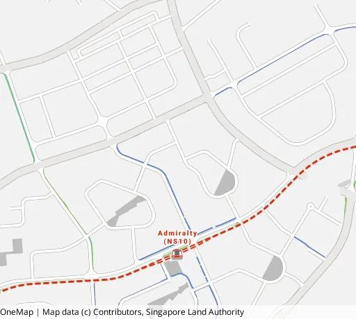 Map of the area around Blk 786D Woodlands Dr 60 in Woodlands, showing 400 m and 1 km rings and 4 primary schools within 1 km