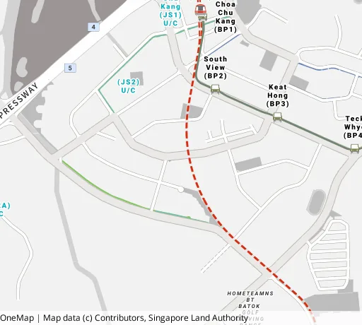 Map of the area around Blk 801A Keat Hong Cl in Choa Chu Kang, showing 400 m and 1 km rings and 3 primary schools within 1 km