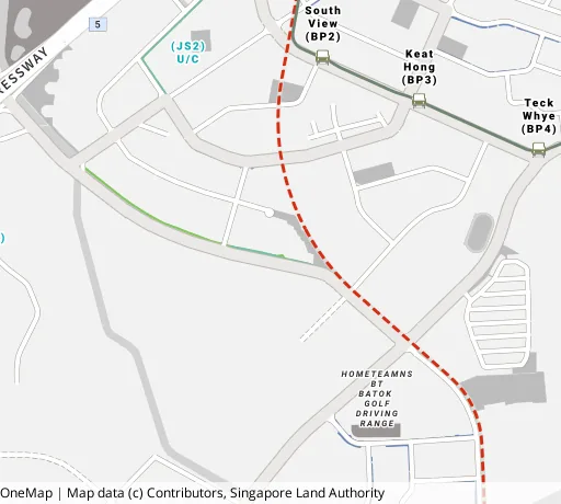Map of the area around Blk 805C Keat Hong Cl in Choa Chu Kang, showing 400 m and 1 km rings and 1 primary school within 1 km
