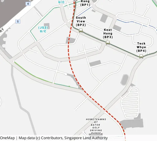 Map of the area around Blk 809B Choa Chu Kang Ave 1 in Choa Chu Kang, showing 400 m and 1 km rings and 2 primary schools within 1 km