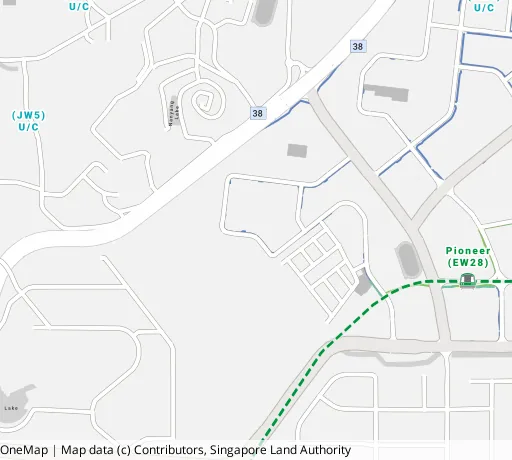Map of the area around Blk 920 Jurong West St 92 in Jurong West, showing 400 m and 1 km rings and 1 primary school within 1 km