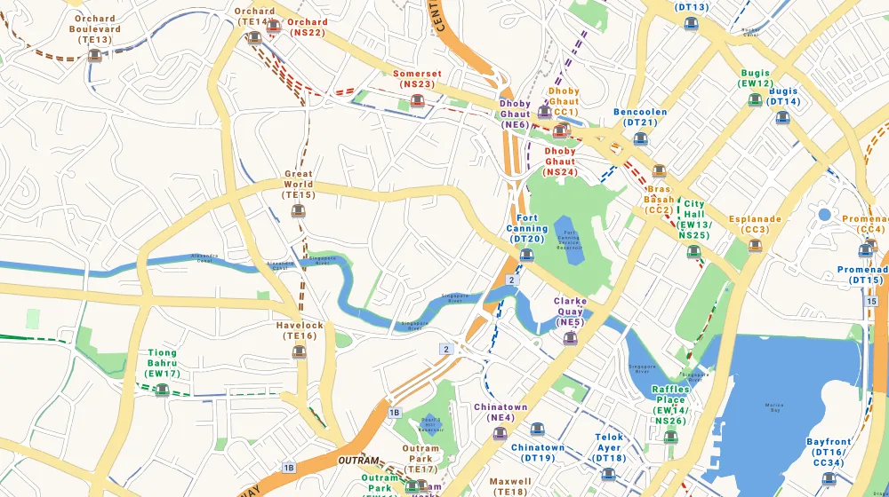 Map of the area around Robertson Edge in Orchard, showing 400 m and 1 km rings and 1 primary school within 1 km