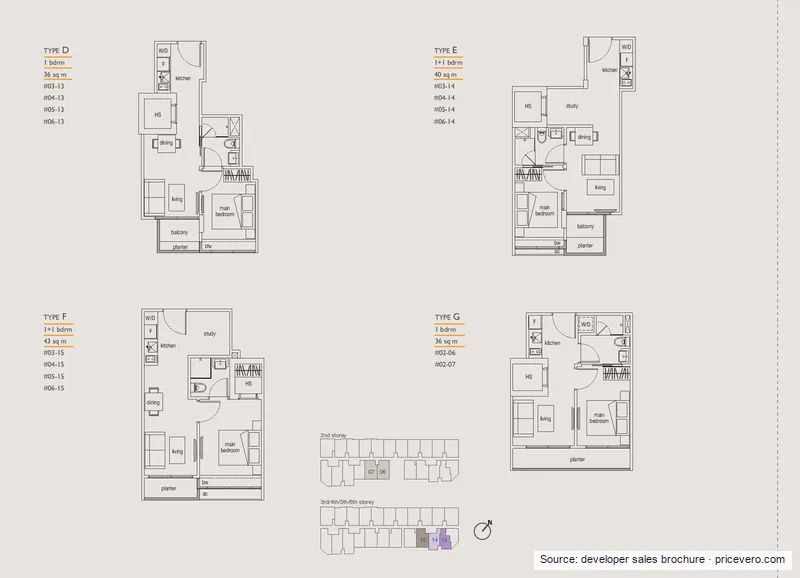 Floor plan 1 of 17 at Loft @ Nathan