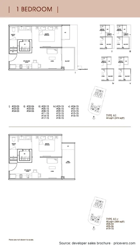 Floor plan 1 of 6 at Nin Residence
