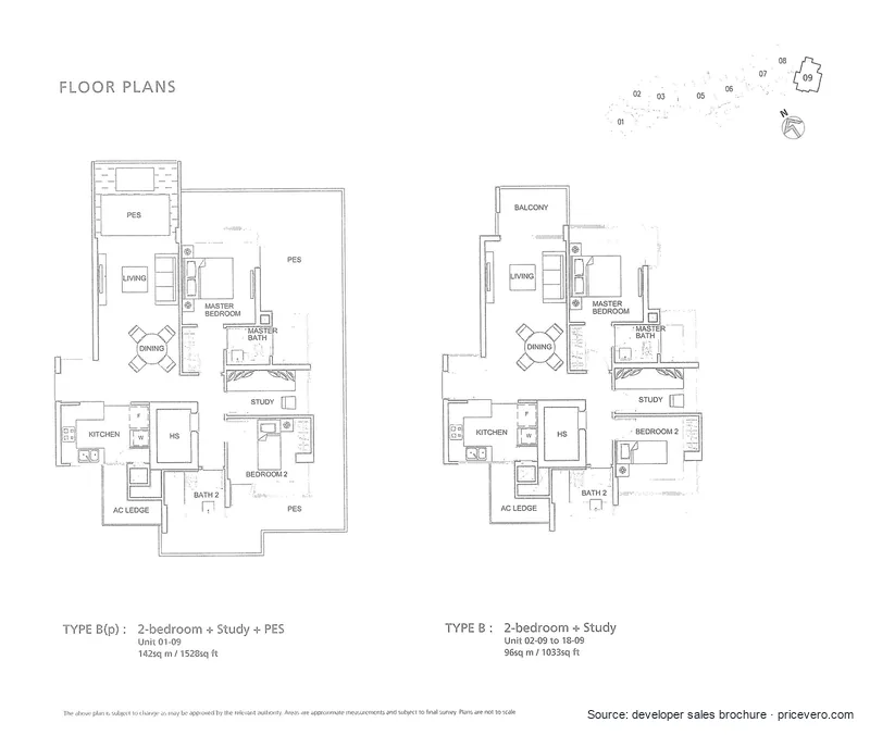 Floor plan 1 of 14 at Oasis Garden