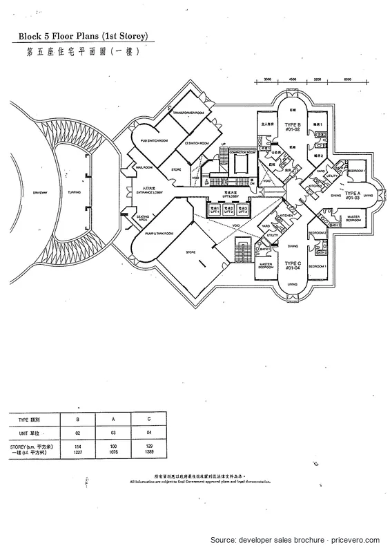 Floor plan 1 of 7 at Parc Oasis