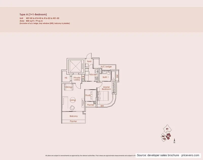 Floor plan 1 of 15 at Starlight Suites