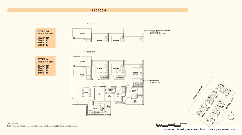 Floor plan 1 of 8 at Westwood Residences
